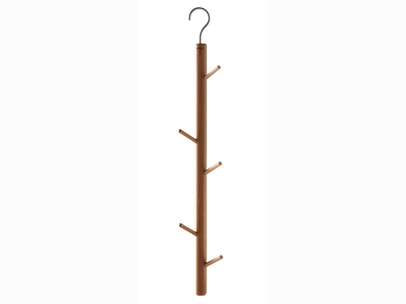 Como wooden coat rack