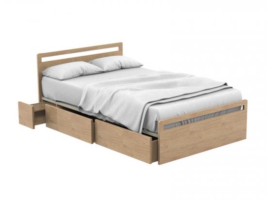 Solid Wood Bed